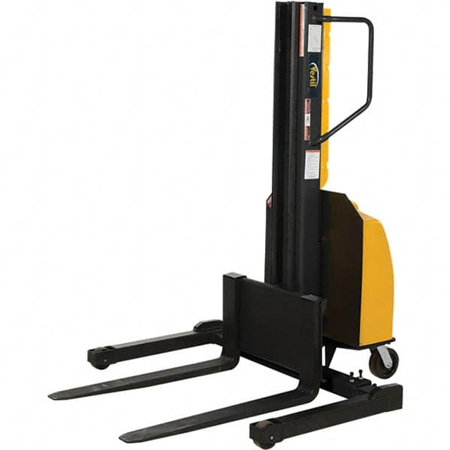 Vestil SLNM-118-AA 1,500 Lb Capacity, 118" Lift Height, Battery Operated Stacker