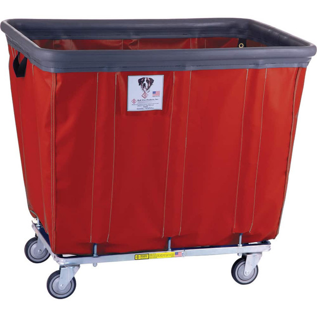 R&B Wire Products 408SOBC/RD Mobile Hopper: 600 lb Capacity