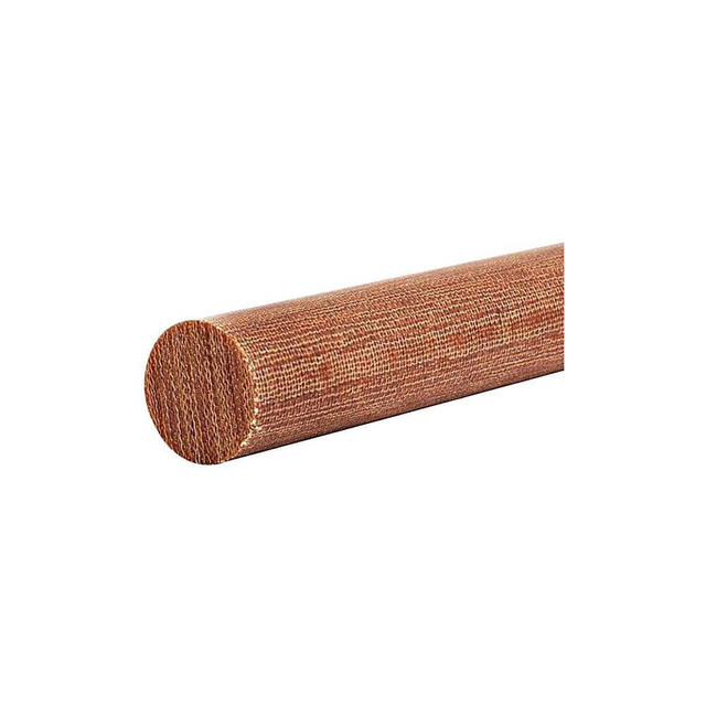 USA Industrials BULK-CR-GCE-79 Plastic Rod: Garolite (CE), 2' Long, 5/16" Dia, Brown