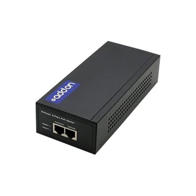ADD-ON COMPUTER PERIPHERALS, INC. ADD-POEINJCT25W AddOn 100Mbs 1 RJ-45 to 1 RJ-45 Media Converter - PoE injector - AC 100-240 V - 25 Watt ADD-ON COMPUTER PERIPHERALS, INC. ADD-POEINJCT25W AddOn 100Mbs 1 RJ-45 to 1 RJ-45 Media Converter - PoE injector - AC 100-240 V - 25 Watt