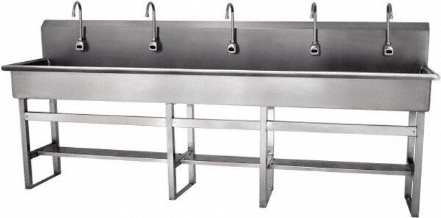 SANI-LAV 510FAL Hands-Free Hand Sink: 304 Stainless Steel