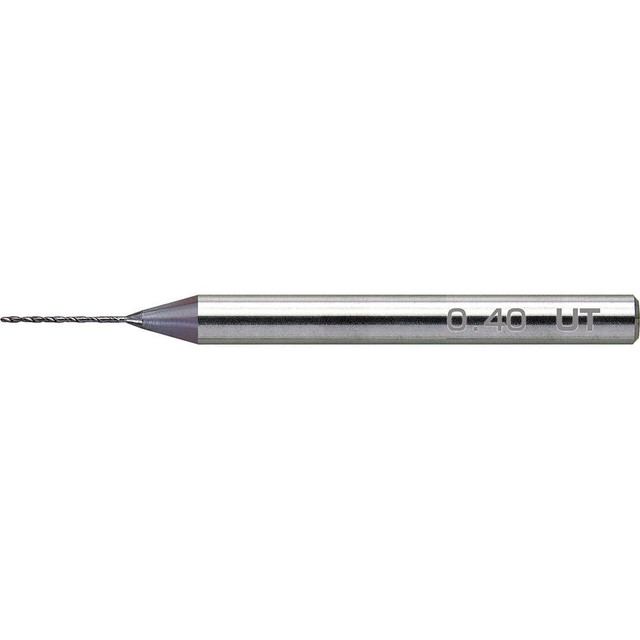 US Union Tool 1370239 Micro Drill Bit: 2.39 mm Dia, 150 ° Point, Solid Carbide