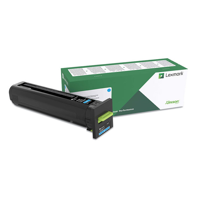 LEXMARK INT'L, INC. 82K0XCG 82K0XCG Return Program Extra High-Yield Toner, 22,000 Page-Yield, Cyan