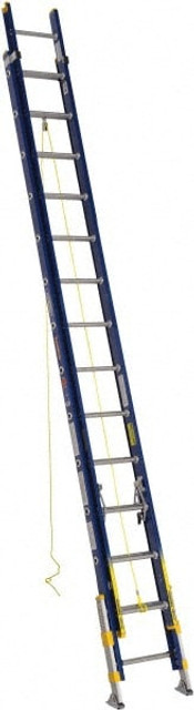 Werner D8228-2EQ 28' High, Type IA Rating, Fiberglass Extension Ladder