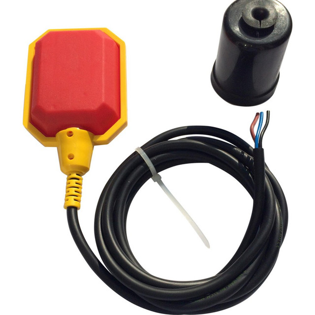 Sump Alarm SA-2359-3-RAW Float Switches; Pump Type: Float Switch; For Use With: Sump/Grinder Pumps; Float Style: Weighted Control Float Switch; Voltage (AC): 3.3V DC; 120V AC; 220V AC; 12V DC; Horsepower: 1/2; Amperage Rating: 13.0000; Cord Length: 1