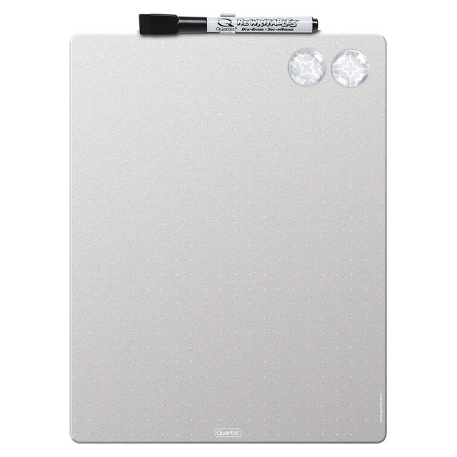 ACCO BRANDS USA, LLC Quartet 77262  Magnetic Unframed Melamine Dry-Erase Whiteboard, 8 1/2in x 11in, Silver