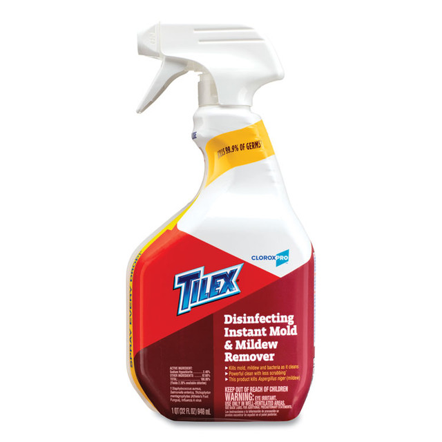CLOROX SALES CO. Tilex® 35600EA Disinfects Instant Mildew Remover, 32 oz Smart Tube Spray