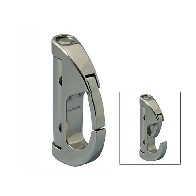 Sugatsune EN-R100F All-Purpose & Utility Hooks; Mount Type: Screw ; Material: Stainless Steel ; Maximum Load Capacity: 132.00 ; Finish: Polished ; Mounting Location: Wall ; Overall Length (Inch): 60