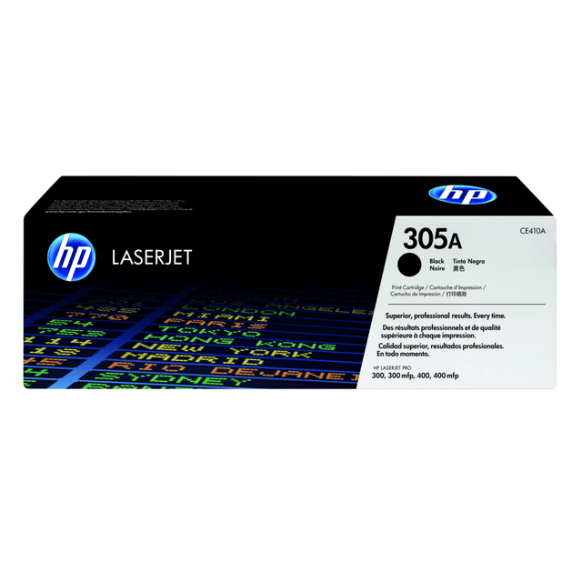 HP INC. HP CE410A  305A Black Toner Cartridge, CE410A