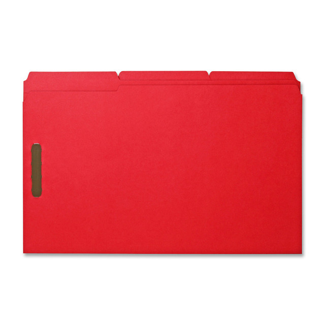 SP RICHARDS 17221 Sparco Color Fastener Folders With 2-Ply Tabs, Legal Size, Red, Box Of 50 SP RICHARDS 17221 Sparco Color Fastener Folders With 2-Ply Tabs, Legal Size, Red, Box Of 50