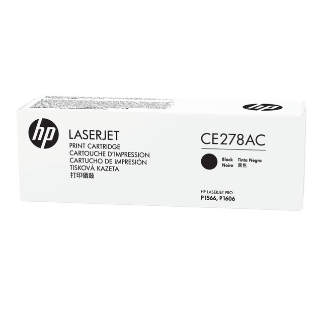 HP INC. HP CE278AC  78A Black Toner Cartridge, CE278AC