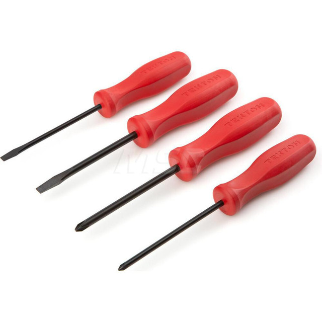 Tekton DRV40107 Phillips & Slotted Screwdriver Set: 4 Pc