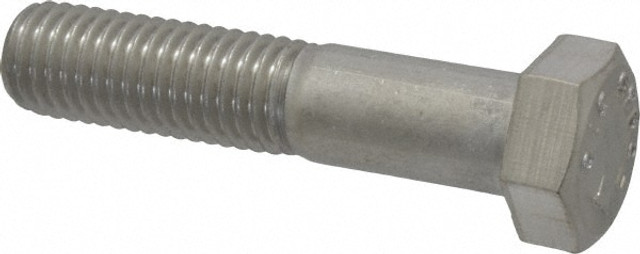 Value Collection 401792PS Hex Head Cap Screw: 1-1/4 - 7 x 5-1/2", Grade 316 Stainless Steel, Uncoated