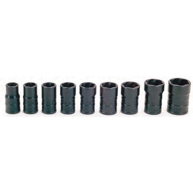 Williams TS38591 Specialty Sockets; Socket Type: Square Drive Socket ; Drive Size: 3/8 ; Socket Size: 15 ; Finish: Oxide ; Insulated: No ; Non-sparking: No
