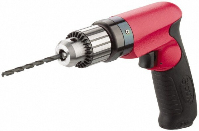 Sioux Tools SSD6P12P 1/4" Bit Holder, 1,200 RPM, Pistol Grip Handle Air Screwdriver