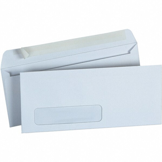 Universal One UNV36005 Business Mailing Envelope: 9.63" Wide, 4.13" Long, 24 lb