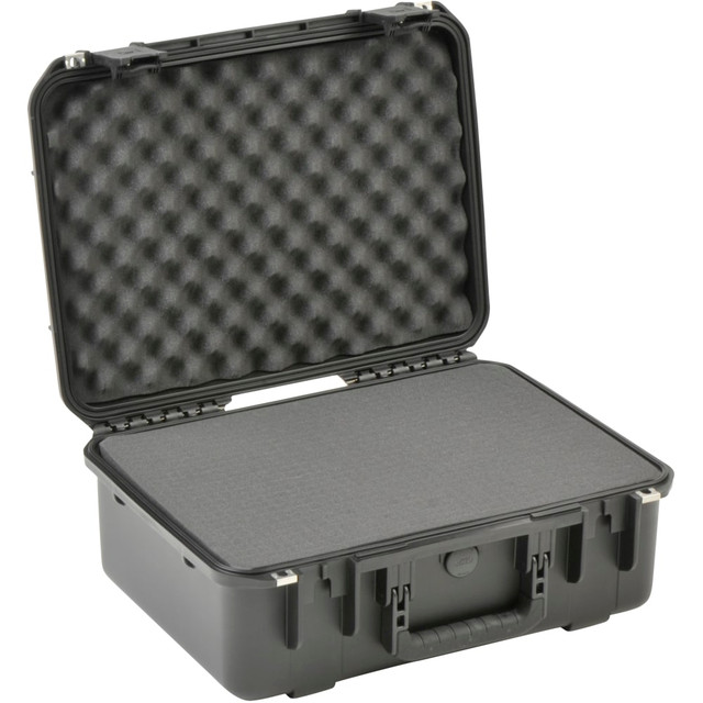 SKB CORPORATION 3I-1813-7B-C SKB Cases iSeries Injection-Molded Mil-Standard Waterproof Case With Padded Dividers, 18-1/2inH x 13inW x 7inD, Black