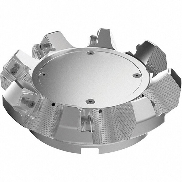 Seco 03156813 160mm Cut Diam, 40mm Arbor Hole, 9mm Max Depth of Cut, 48° Indexable Chamfer & Angle Face Mill