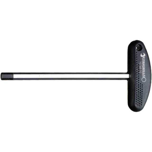 Stahlwille 43250040 Hex Drivers; Ball End: No ; Hex Size: 4.0000 ; Overall Length: 6.88 ; Blade Length: 6 ; Handle Color: Black