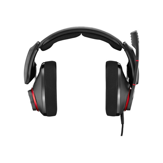 SENNHEISER ELECTRONIC CORPORATION EPOS 1000243  GSP 500 - Headset - full size - wired - 3.5 mm jack - black, red