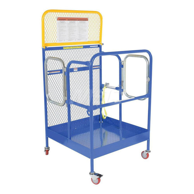 Vestil WP-3636-CA-DD Work Platform 2Door,Casters 36x36