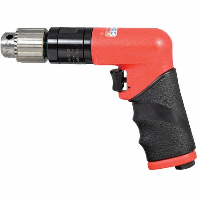 Sioux Tools SDR4P8N2 Air Drill: 1/4" Keyed Chuck