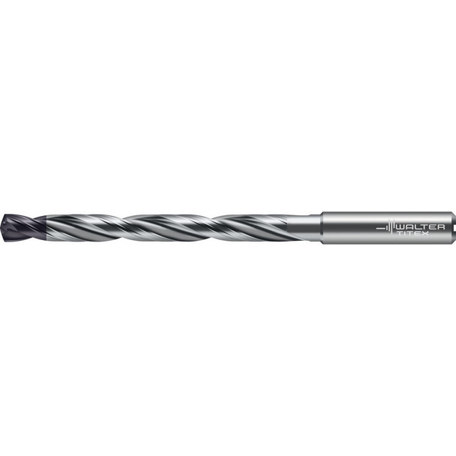 Walter-Titex 8325204 Jobber Length Drill Bits; Drill Bit Size (mm): 18.00 ; Drill Bit Size (Decimal Inch): 0.7087 ; Drill Bit Material: Solid Carbide ; Cutting Direction: Right Hand ; Coating/Finish: ZrN ; Number of Flutes: 2