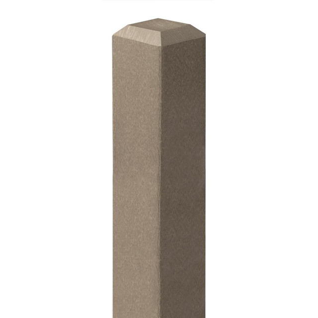 United Visual Products UVMCSP6-SAND Single 6 Foot Long Sand Mounting Post
