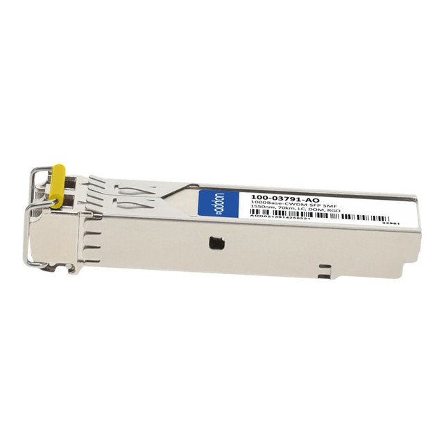 ADD-ON COMPUTER PERIPHERALS, INC. AddOn 100-03791-AO  - SFP (mini-GBIC) transceiver module (equivalent to: Calix 100-03791) - GigE - 1000Base-CWDM - LC single-mode - up to 43.5 miles - 1550 nm