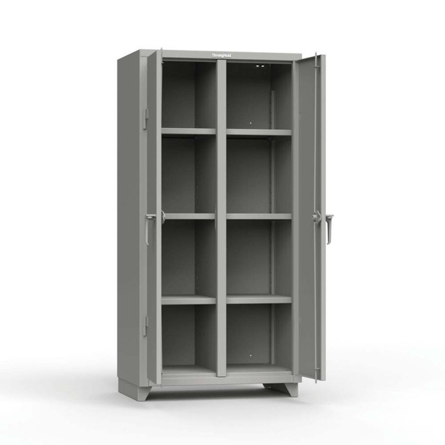 Strong Hold 36-DS-246-L Steel Storage Cabinet: 36" Wide, 24" Deep, 72" High