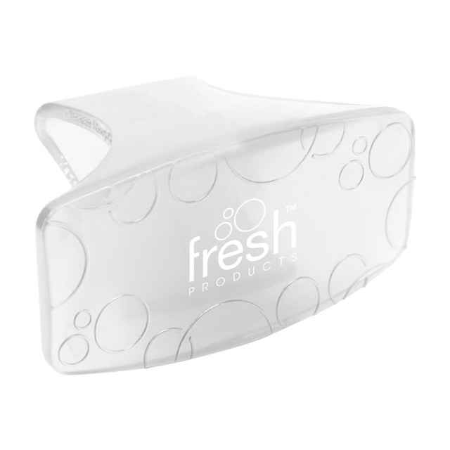 FRESH PRODUCTS LLC Fresh Products EBC-F-012I072M-03  Eco Clip Toilet And Trash Air Fresheners, Honeysuckle Scent, 1.9 Oz, White, Pack Of 72 Fresheners