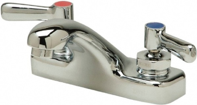 Zurn Z81101-XL Integral, Two Handle, Chrome Plated Deck Mount, Laundry Faucet