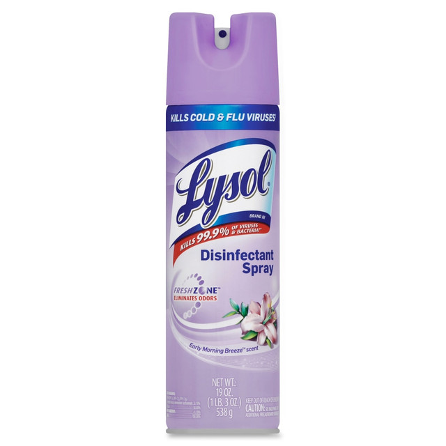 When used as directed, Lysol Disinfectant Spray kills 99.9 percent of viruses and bacteria on commonly touched, hard, nonporous surfaces in your home. This product is effective against SARS-CoV-2, the virus that causes COVID-19, in 15 seconds when used as directed on hard, nonporous surfaces. Help protect your family from germs they could come in contact with every day.  Effective against SARS-CoV-2, the virus that causes COVID-19, in 15 seconds when used as directed on hard, nonporous surfaces  Disinfecting ingredients eliminate 99.9% of common viruses and bacteria when used as directed  Odor-eliminating properties remove odors at the source  Multi-surface design can be used on hard and soft surfaces  Perfect for cleaning showers, toys, telephones, garbage bins and more  Antimicrobial is an agent that kills microorganisms or stops their growth.
