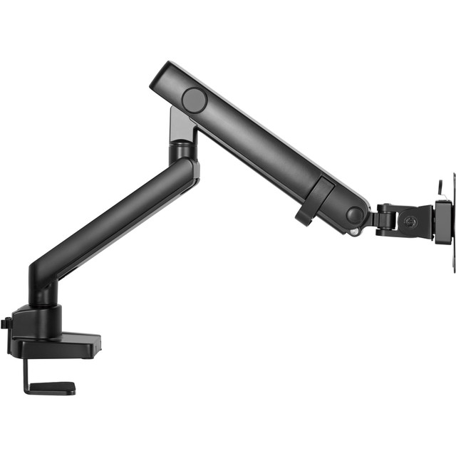 AMER NETWORKS HYDRA1B Amer Mounting Arm for Curved Screen Display, Flat Panel Display - Matte Black - 1 Display(s) Supported - 32in Screen Support - 17.64 lb Load Capacity - 75 x 75, 100 x 100