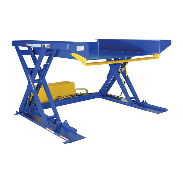 Vestil EHLTG-5250-2-36 2,000 Lb Capacity Ground Scissor Lift Table