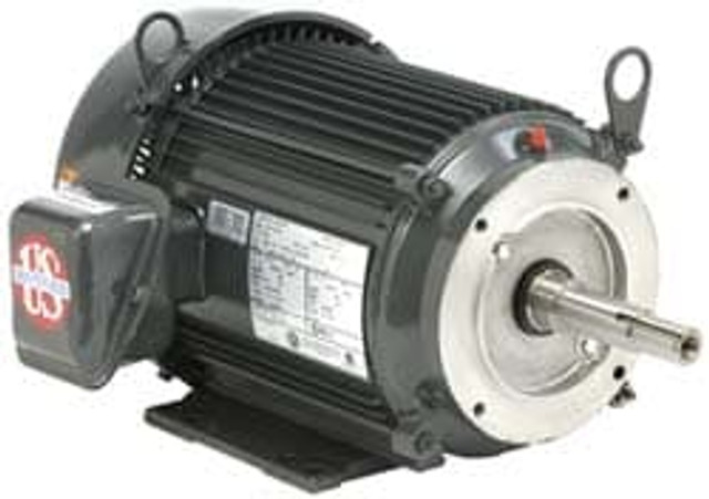 US Motors UJ25S1GFP Three Phase Standard Efficient AC Motor: TEFC Enclosure