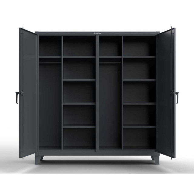 Strong Hold 66-DSW-2410 Wardrobe Storage Cabinet: 72" Wide, 24" Deep, 78" High