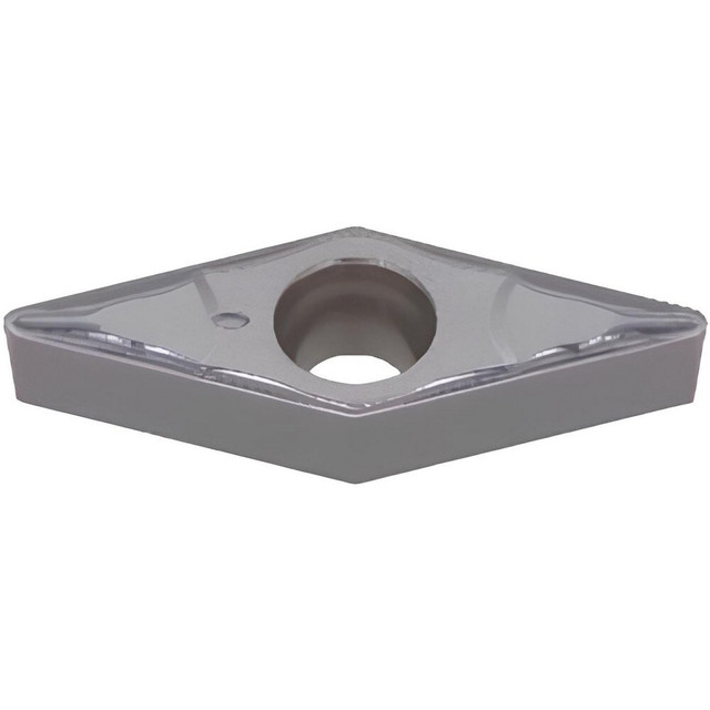 Tungaloy 6890222 Turning Inserts; Insert Style: VBMT ; Insert Size Code: 331 ; Insert Shape: Diamond 350 ; Included Angle: 35degree ; Inscribed Circle (Decimal Inch): 0.3750 ; Corner Radius (Decimal Inch): 0.0157