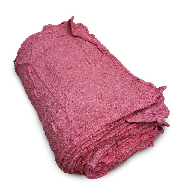 R&R TEXTILE MILLS INC 21812-2500 Pro-Clean Basics Industrial-Grade Shop Towels, 10in x 12in, Red, Pack Of 2,500 Towels R&R TEXTILE MILLS INC 21812-2500 Pro-Clean Basics Industrial-Grade Shop Towels, 10in x 12in, Red, Pack Of 2,500 Towels
