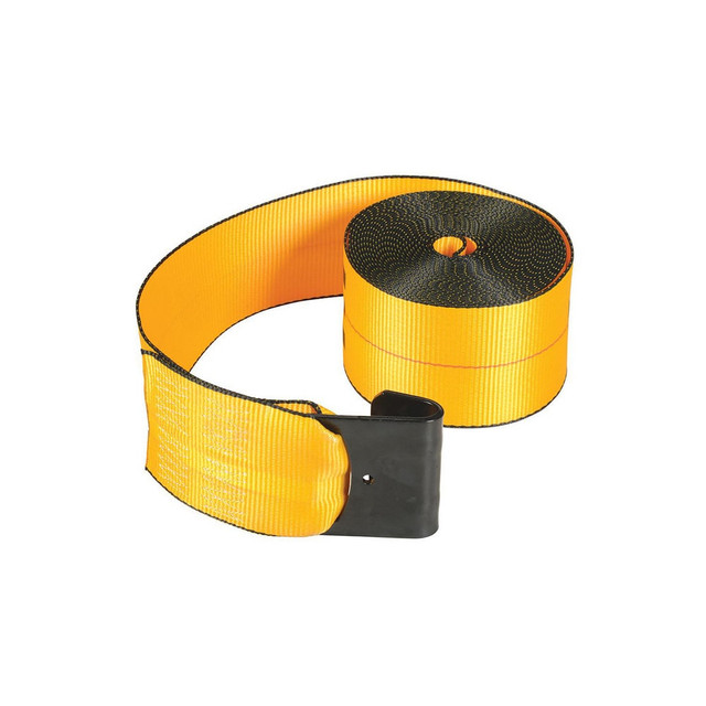 Vestil STRAP-30 Automotive Winch Accessories; Type: Winch Strap ; For Use With: Universal Winches ; Width (Inch): 4in ; Capacity (Lb.): 6600lb ; Length (Inch): 360in ; End Type: Flat Hook