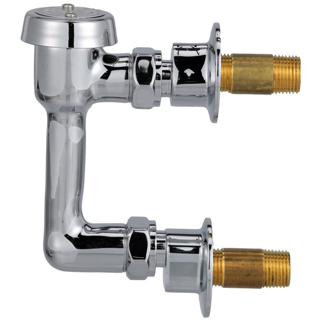 Zurn Z80000-XL-EVB Lavatory Faucets; Inlet Location: Bottom ; Spout Type: Fixed ; Inlet Pipe Size: 3/8 ; Inlet Gender: Male ; Handle Type: Foot Pedal ; Maximum Flow Rate: 2.5