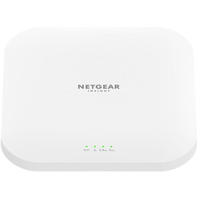 Experience convenient and productive usage with the Netgear WAX620 Dual Band. Featuring an internal antenna form factor, allowing desired placement for maximum productivity. Benefit from a PoE+ port, enabling data and power transfer through a single cable, perfect for locations lacking power outlets. Enjoy high-speed wireless transmission rates of 3.60 Gbit/s, ensuring efficient communication. The Ceiling mountable form factor ensures comfortable usage for extended durations, making the Netgear WAX620 Dual Band the ultimate solution for all your wireless connectivity needs.  Internal Antenna Design  Receive data and power of up to 25  5W through a single cable, ideal for locations without power outlets  High-Speed Transmission  Supports IEEE 802  11 a/b/g/n/ac/ax/i wireless LAN standard for reliable and convenient communication  2.5 Gigabit Ethernet technology facilitates quicker transfer and sharing of information.