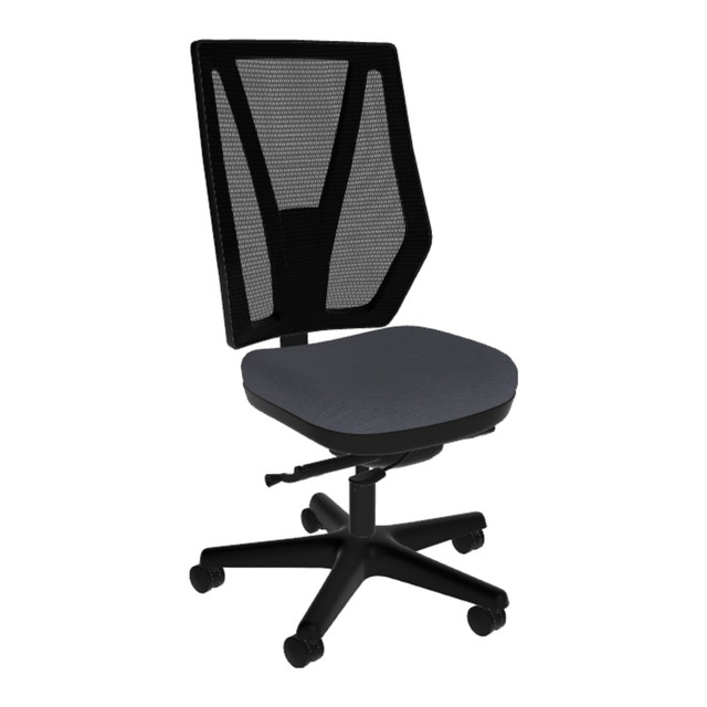 ANTHRO INTERNATIONAL, INC. DBA SITMATIC GM32SNPC/21203 Sitmatic GoodFit Mesh Small-Scale Synchron High-Back Chair, Gray/Black ANTHRO INTERNATIONAL, INC. DBA SITMATIC GM32SNPC/21203 Sitmatic GoodFit Mesh Small-Scale Synchron High-Back Chair, Gray/Black