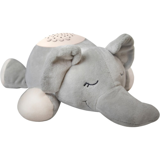 BEAR DOWN CONSULTING Pure Enrichment PEPROJ-E  PureBaby Sound Sleepers Sound Machine, 9inH x 5-3/8inW x 4inD, Elephant