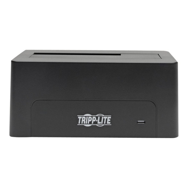 TRIPP LITE U339-000  USB 3.0 SuperSpeed to SATA External Hard Drive Docking Station for 2.5in or 3.5in HDD - HDD docking station - bays: 1 - 2.5in / 3.5in shared - SATA 3Gb/s - USB 3.0 - black - for P/N: U357-002, U360-004-R, U360-412