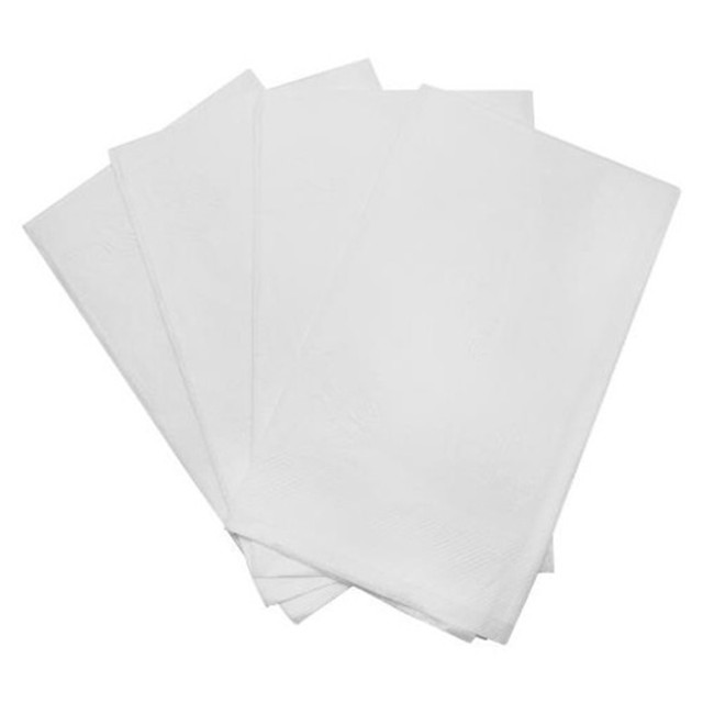LOLLICUP USA, INC. KN-D1517-1W Karat 1-Ply Dinner Napkins, 15in x 17in, White, Pack Of 3,000 Napkins LOLLICUP USA, INC. KN-D1517-1W Karat 1-Ply Dinner Napkins, 15in x 17in, White, Pack Of 3,000 Napkins