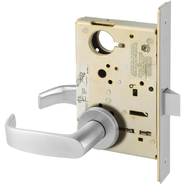 Sargent 8215-LNL-26D Lever Locksets; Lockset Type: Grade 1 Passage Cylindrical Lock ; Key Type: Keyless ; Back Set: 2-3/4 (Inch); Cylinder Type: Keyless ; Material: Cold Rolled Steel ; Door Thickness: 1-3/4