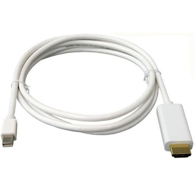 UNIRISE USA, LLC MDPHDMI-06F-MM Unirise Mini DisplayPort/HDMI Audio/Video Cable - 6 ft HDMI/Mini DisplayPort A/V Cable for Audio/Video Device - First End: Mini DisplayPort Digital Audio/Video - Male - Second End: HDMI Digital Audio/Video - Male - 32 UNIRISE USA, LLC MDPHDMI-06F-MM Unirise Mini DisplayPort/HDMI Audio/Video Cable - 6 ft HDMI/Mini DisplayPort A/V Cable for Audio/Video Device - First End: Mini DisplayPort Digital Audio/Video - Male - Second End: HDMI Digital Audio/Video - Male - 32