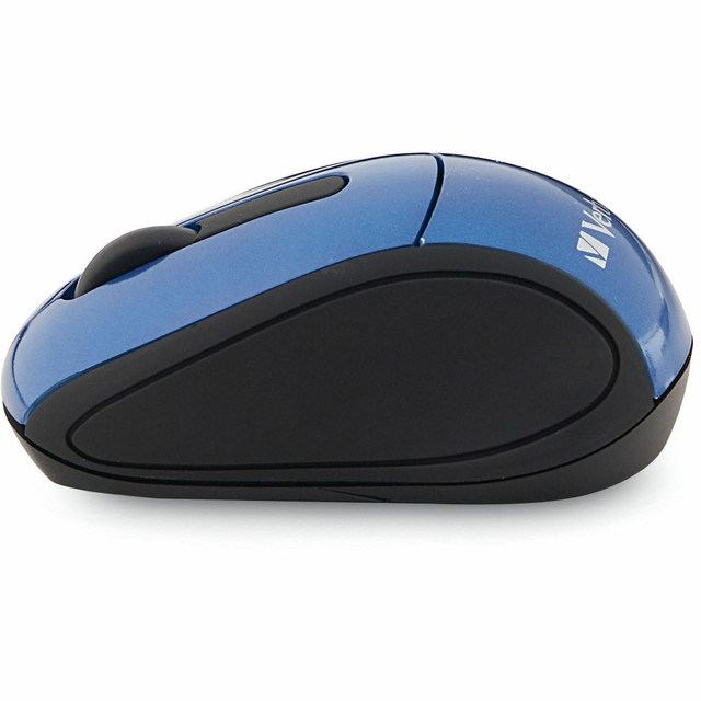VERBATIM AMERICAS LLC 97471 Verbatim Wireless Mini Travel Mouse, Blue VERBATIM AMERICAS LLC 97471 Verbatim Wireless Mini Travel Mouse, Blue