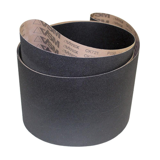 VSM 101648 Abrasive Belt: 2" Wide, 72" Long, 600 Grit, Silicon Carbide